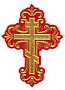 Embroidered cross - 1
