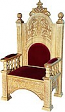 Church furniture: Bishop throne no.19