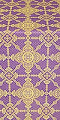 Ouglich silk (rayon brocade) (violet/gold)