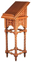 Church lecterns: Bary carved lectern