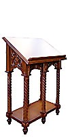 Church lecterns: Greek double carved lectern