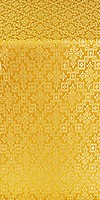 Solovki silk (rayon brocade) (yellow/gold)