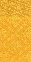 Simeonov silk (rayon brocade) (yellow/gold)