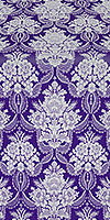 Pavlov Bouquet metallic brocade (violet/silver)