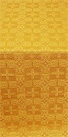 Czar's silk (rayon brocade) (yellow/gold)