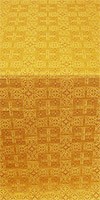 Czar's metallic brocade (yellow/gold)