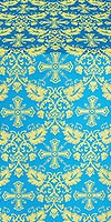 Koursk metallic brocade (blue/gold)