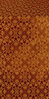 Arkhangelsk silk (rayon brocade) (claret/gold)