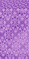 Arkhangelsk silk (rayon brocade) (violet/silver)