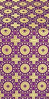 Mira Lycia metallic brocade (violet/gold)