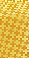 Novgorod Cross metallic brocade (yellow/gold)