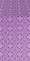 Dormition metallic brocade (violet/silver)