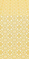 Dormition metallic brocade (white/gold)