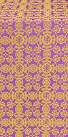 Sebastian metallic brocade (violet/gold)