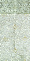 Eleon Bouquet metallic brocade (white/silver)