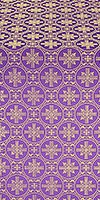 Lavra metallic brocade (violet/gold)