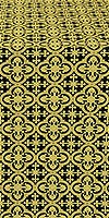 Elizabeth silk (rayon brocade) (black/gold)