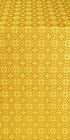 Perezvon silk (rayon brocade) (yellow/gold)