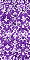 Thebroniya metallic brocade (violet/silver)