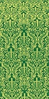 Ligouriya metallic brocade (green/gold)