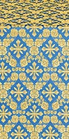 Theodosia metallic brocade (blue/gold)