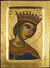Icon: Holy Great Martyr Catherine - 2798 (5.5''x7.1'' (14x18 cm))