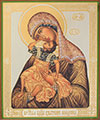 Religious icon: Theotokos the Leaping of the Babe