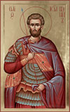Icon: Holy Martyr St. John the Warrior - B