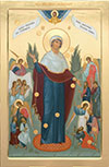 Icon: Theotokos the Joy of All Who Sorrow - V2