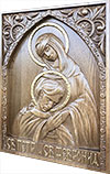 Icon: St. Venerable Peter and Phebronia - Y16 (13.0''x16.1'' (33x41 cm))