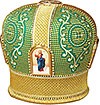 Mitres: Embroidered mitre no.69