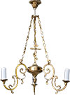 One-level church chandelier - LR3003 (3 lights)