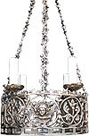 Church chandelier (khoros) (4 lights)