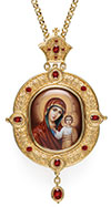 Bishop encolpion panagia no.197