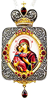 Bishop panagia - A1381 Theotokos of Vladimir