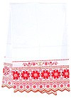 Embroidered Wedding towel (roushnik)