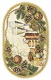 Tapestry Nativity napkin - 16