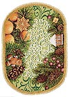 Tapestry Nativity napkin - 21