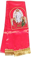 Resurrection of Christ embroidered bookmark