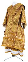 Bishop vestments - metallic brocade BG2 (yellow-gold)