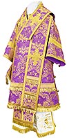 Bishop vestments - metallic brocade BG4 (violet-gold)