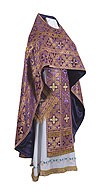 Russian Priest vestments - rayon brocade S2 (violet-gold)