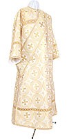 Deacon vestments - metallic brocade B (white-gold)