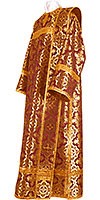 Deacon vestments - metallic brocade BG2 (claret-gold)