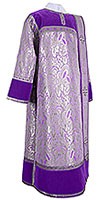 Deacon vestments - metallic brocade BG3 (violet-silver)
