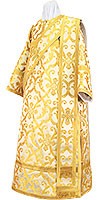 Deacon vestments - metallic brocade BG4 (white-gold)