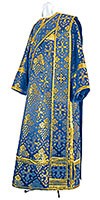 Deacon vestments - rayon brocade S2 (blue-gold)