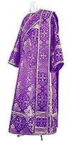 Deacon vestments - rayon brocade S2 (violet-silver)