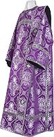 Deacon vestments - rayon brocade S4 (violet-silver)