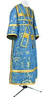 Subdeacon vestments - metallic brocade BG2 (blue-gold)